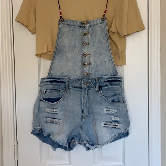 Denim Overalls - Picture 2 of 8